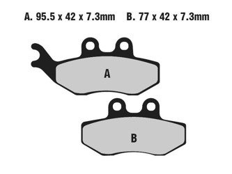 KLOCKI HAMULCOWE EBC SFA194