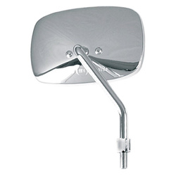 Lusterko prawe, średnica gwintu 10mm, strona lewa, kolor chromowany aprilia habana, mojito 50/125/150 1999-2010 (e689d)