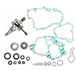 Wiseco wał korbowy honda crf 250r '10-'15 (z łożyskami i uszczelniaczami na wał oraz kompletem uszczelek na dół silnika) (hr4097)