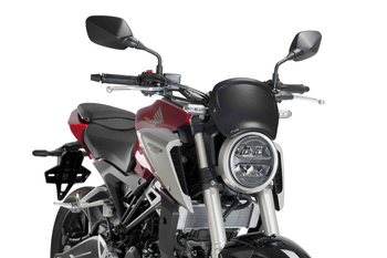Szyba Owiewka Puig Retroplate Do Honda Cb125r / Cb300r 18-22 Carbon
