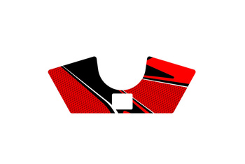 Radikal Osłona Półki Kierownicy Puig Do Honda Cbr500r 13-16 Czerwony