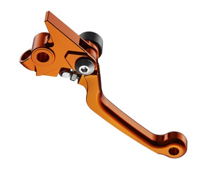 Dźwignia (klamka niełamka) hamulca ktm sx/sxf/exc 125-500 '14-'21 (brembo-new) kolor pomarańczowy