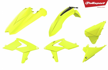 Komplet plastików beta 2t/4t '18-'19 kolor żółty fluo