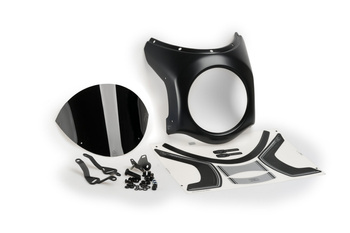 Szyba Półowiewka Retro Puig Do Honda Cb1100 (Panel- Carbon) O195 Czarna