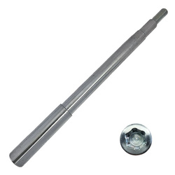 oś / ośka koła przedniego harley-davidson xl 1200 c -średnica: 19mm, długość: 309 mm