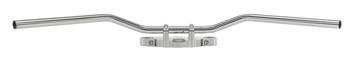 Kierownica stalowa 25mm flyerbar chromowana ( z przetłoczeniami na kable ) (promocja)