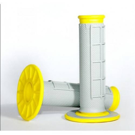 Manetki mx dual compound diamont yellow waff, dwuskładnikowe kolor szary/żółty