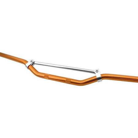 Kierownica śr. 22,2mm kolor pomarańczowy (z poprzeczką) (637no)
