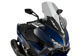 Szyba puig v-tech do kymco xciting s 400 19-23 lekko przyciemniona