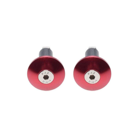 Końcówki kierownicy czerwone