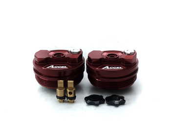 Korek górny (nakrętka) amortyzatora przedniego z regulacją honda crf 250r '18-20, crf 450r/rx '17-20, crf 250rx '19-20, crf 450x/l 19, kawas