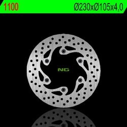 Tarcza hamulcowa przód aprilia tuareg 125 86-88 malaguti ciak 50/125/150 (230x105x4,0mm) (6x6,5mm)