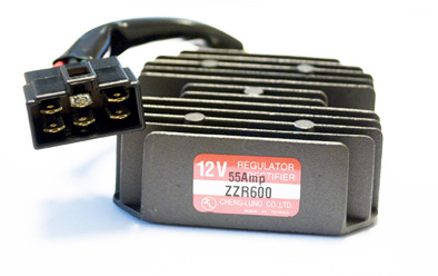 REGULATOR NAPIĘCIA (55A) KAWASAKI KLF 220/250/300 '89-'11, KLR 250 '89-'05, ZX-6 '90-'93