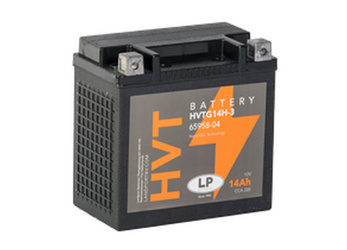 AKUMULATOR ŻELOWY HVTG14-3 (MH HVTG14-3) 12V 14AH 149X87X144MM HEAVY V-TWIN BEZOBSŁUGOWY - ZALANY (ZWIĘKSZONY PRĄD ROZRUCHOWY 220A) (PRAWY +) (3) - ZASTĘPUJE GHD14H3 L (MG LHD14H-3)