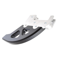 Osłona tarczy hamulcowej aluminium +  dtc tył pasuje do: ktm sx/exc/excf/sxf '04-'20, husqvarna fe/fx/te/tx/tc/fc '14-'20 kolor czarny
