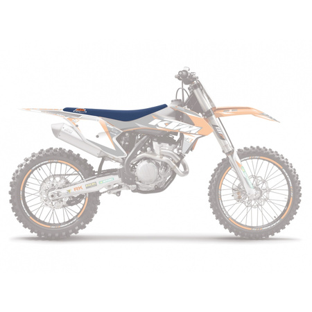 SIEDZENIE KOMPLETNE KTM SX/SXF '16-'18, EXC '17-'18 (SX/SXF ALL MODELS '16-'18, EXC/EXCF ALL MODELS '17-'19) BLUE MOON (WYSOKIE +15MM)