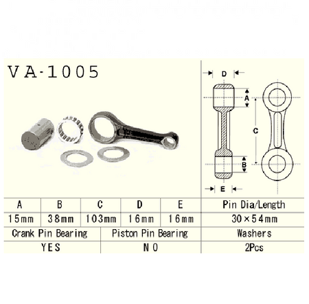 Vesrah - Korbowód Honda Atc 200