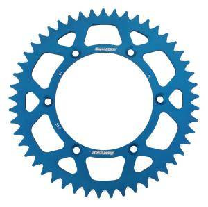 Zębatka tylna aluminiowa 7075-t6 (ergal) 270 49 yamaha yz/yzf '99-'18 (jtr251.49) (jtr245/2.49) kolor niebieski