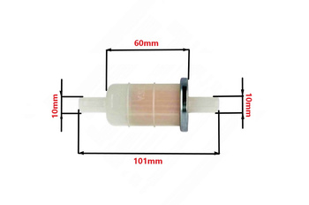 Filtr Paliwa Papierowy Power Force 10mm Honda Yamaha Fit000001
