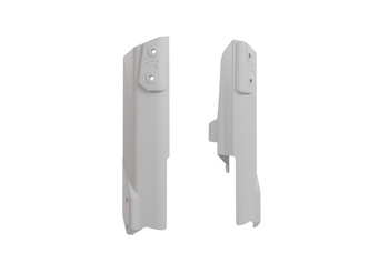 OSŁONY TELESKOPÓW / AMORTYZATORÓW REVOLUTION HONDA XL 750 TRANSALP '23-'25 KOLOR BIAŁY - TYLKO DO MONTAŻU Z DOLNYM BŁOTNIKIEM RACETECH