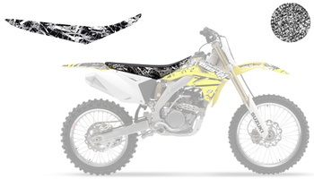 Pokrowiec/poszycie na siedzenie suzuki rmz 250 '07-'10 (11) graphic