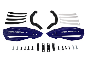 OFERTA SPECJALNA OSŁONY RĄK (HANDBARY) MODEL BULLIT Z UNIWERSALNYM ZESTAWEM MONTAŻOWYM 22/28 KOLOR FIOLETOWY (OPAKOWANIE ZASTĘPCZE)