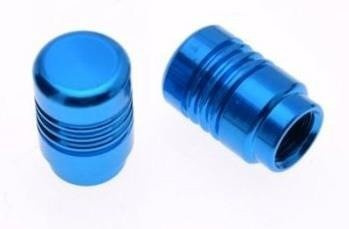 Nakrętki wentyla niebieskie