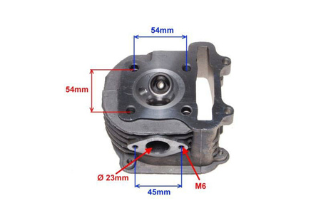 Głowica cylindra 125 GY6 4T