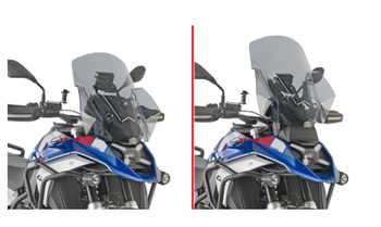 SZYBA BMW R 1300 GS '24-'25 (54,5 X 49 CM) PRZYCIEMNIANA (DO MODELI BEZ RADARU)