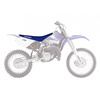 Pokrowiec/poszycie na siedzenie yamaha yz 85 '02-'18 double grip, kolor czarny/niebieski, logo yamaha - zastępuje e1232x