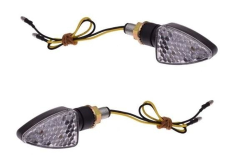 KIERUNKOWSKAZ CZARNY BIAŁE SZKŁO DIODY LED