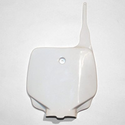 Tablica na numer startowy kawasaki kx 80 '98-'00, kx 85 '01-'13 kolor biały