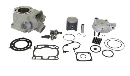 Athena cylinder kompletny kawasaki kx 125 '03-'07 58mm big bore +4mm (144ccm) komplet z zaworem wydechowym i głowicą