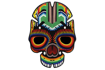 Uniwersalny Tankpad Skull I Puig Czerwony