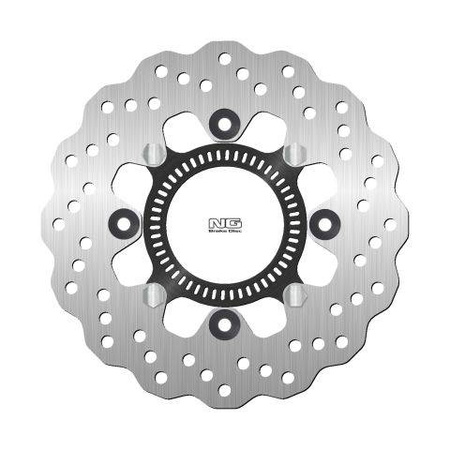Tarcza hamulcowa tył kawasaki ninja 650/z650 '17-21 (220x100x5mm) (4x10,5mm) wave (pływająca)