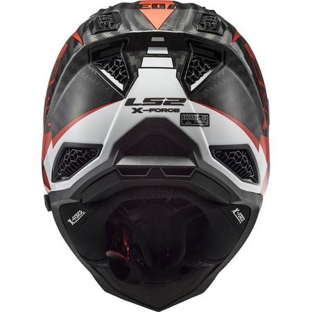 Kask enduro LS2 MX703 X-Force Victory Red White