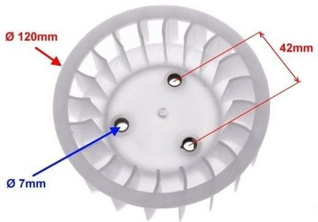 Wentylator Magneta skuter 2T Keeway Romet Zipp Longija Barton