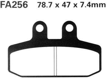 KLOCKI HAMULCOWE EBC FA256HH