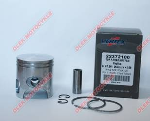 Vertex tłok top performances,minarelli 47,00 mm (+1,00 mm) sworzeń 10mm