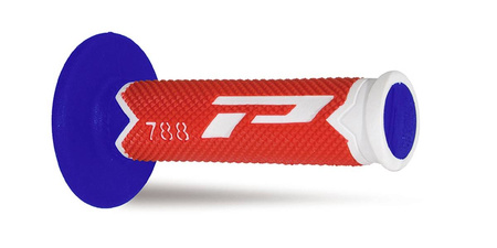 Manetki pg788 off road (22+25mm, dł.115mm) kolor biały/czerwony/niebieski (trójskładnikowe) (788-226) (pg788/21)