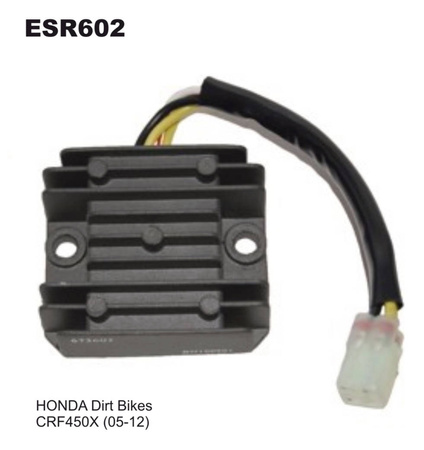 Electrosport regulator napięcia honda crf 450x 05-12 (do zestawu esk472)