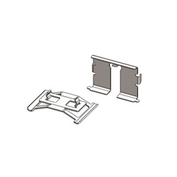 SPRĘŻYNA / BLASZKA USTALAJĄCA ZACISKU HAMULCOWEGO TYŁ KOMPLET BMW, GASGAS, HUSABERG, HUSQVARNA, KTM,SHERCO -