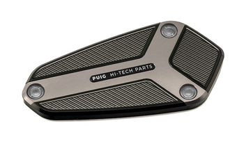 Pokrywa Zbiorniczka Płynu Hamulcowego Puig (Kawasaki Z750r / Z1000) Srebrna