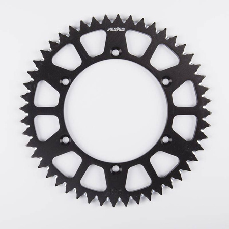 Zębatka tylna aluminiowa (ergal) 489 51 kawasaki kx 125 '83-07, kx 250 '82-10 (łańc. 520) (48951jt) kolor czarny