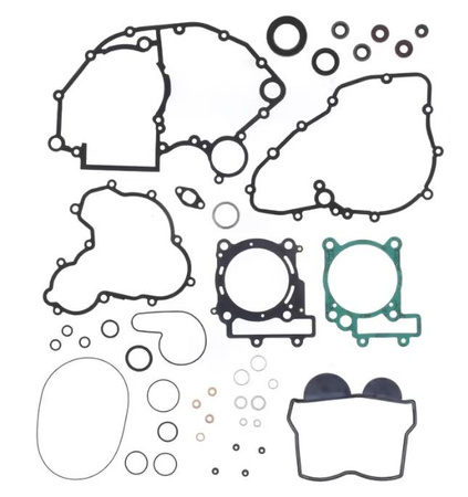 KOMPLET USZCZELEK (Z USZCZELNIACZAMI OLEJOWYMI) SHERCO SEF 300 FACTORY '14-'23, SEF-R 300 '14-'20 (OEM: 5108; 5109)