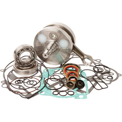 zestaw naprawczy dołu silnika ktm exc 250 08-11 (wał korbowy, łożyska, uszczelniacze, uszczelki)(808333) (k066) (822269) (hr 4028)