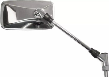 LUSTERKO YAMAHA XVS 650 V STAR CUSTOM '07-'16 PRAWE (OEM: 4VR-26290-10-00) CHROMOWANE (WZÓR ORYGINAŁU) (HOMOLOGACJA)