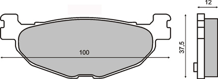 Klocki Hamulcowe T-Max 500