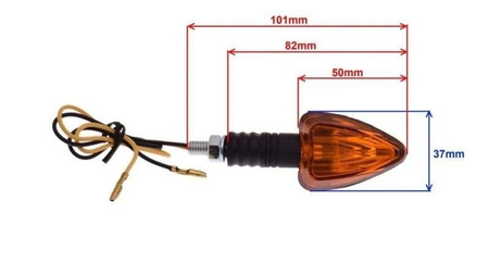 Kierunkowskaz do motocykla Żarówka 21W 12V