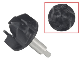 Bronco 2022/01 wałek i wirnik pompy wody yamaha yfz 450r '09-'21, yfz 450x '10-'11 (18p-12450-00-00)